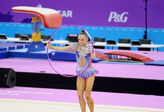 Azerbaijani female gymnast happy with her performance at European Games