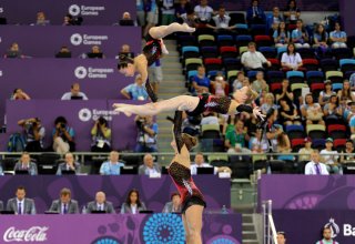Baku 2015: Gymnastics Acrobatic Group All-Around Final kicks off (PHOTO)