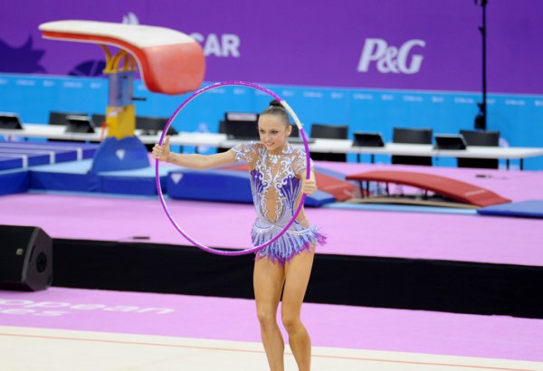 Азербайджанская гимнастка довольна своим выступлением на Евроиграх