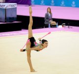 Baku 2015: Azerbaijani athlete in finals of individual rhythmic gymnastics