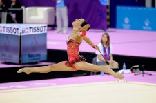 В рамках Евроигр проходят квалификационные соревнования по художественной гимнастике (ФОТО)