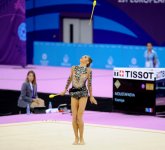 В рамках Евроигр проходят квалификационные соревнования по художественной гимнастике (ФОТО)