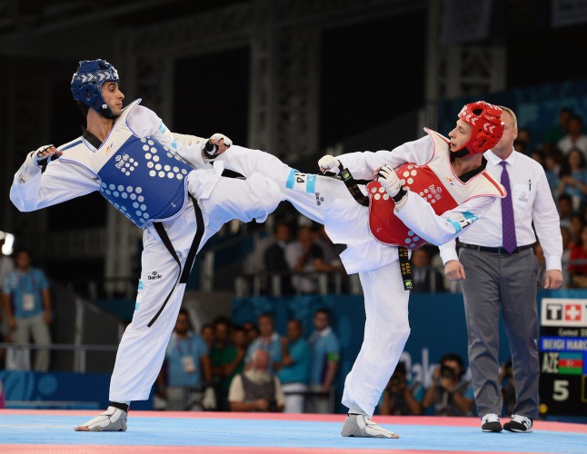 3 Azerbaijani taekwondo fighters in semi-finals at Baku 2017
