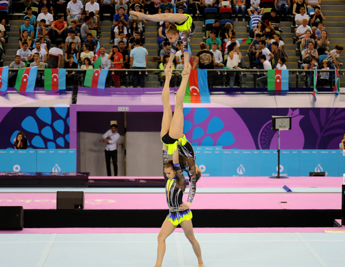 Baku 2015: Gymnastics Acrobatic Group All-Around Final kicks off (PHOTO)