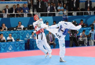 Azerbaijani taekwondo athlete qualifies for 1/8 World Championship finals in Baku