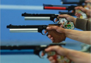 Завершились смешанные командные соревнования Евроигр по стрельбе из пневматического пистолета