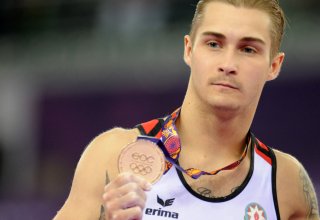 Azərbaycan gimnastı Avropa Oyunlarında dayaqla tullanmada bürünc medal qazandı