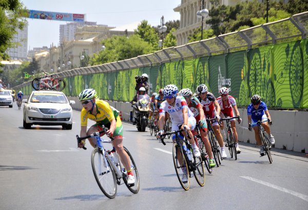 Female cyclist from Belarus grabs gold medal at Baku 2015