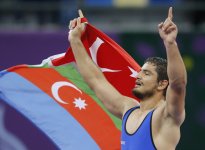 Фотосессия New Europe: лучшие моменты шестого дня соревнований в рамках Евроигр в Баку