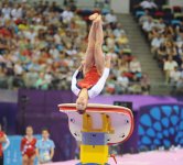 Швейцарская гимнастка выиграла "золото" Евроигр в опорном прыжке (ФОТО)