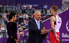 Awarding ceremony of athletes in artistic gymnastics at European Games held (PHOTO)  (VIDEO)
