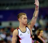 Азербайджанский гимнаст завоевал "бронзу" Евроигр в опорном прыжке