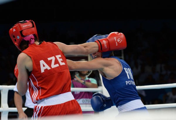 Азербайджанская спорсменка вышла в ¼ финала соревнований по боксу (ФОТО)
