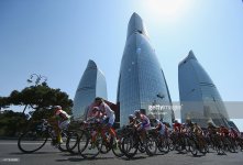 Соревнования по шоссейному велоспорту в рамках Евроигр в Баку: фотосессия на Gettyimages