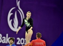 Medal winners named in women’s trampoline event at Baku 2015 (PHOTO)