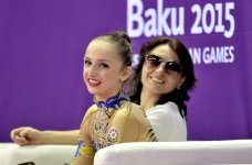 Азербайджанская гимнастка Марина Дурунда завоевала "серебро" на Евроиграх в Баку (ФОТО)