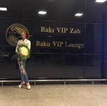 Анастасия Волочкова приехала в Баку на Евроигры (ФОТО)