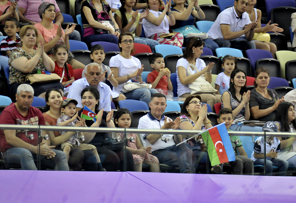 Aerobic gymnastics final starts at Baku 2015 (PHOTO)