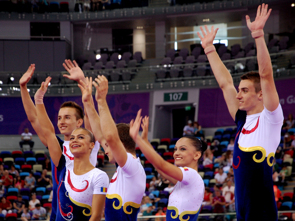Baku 2015: Mixed pair event in aerobic gymnastics wrap up (PHOTO)