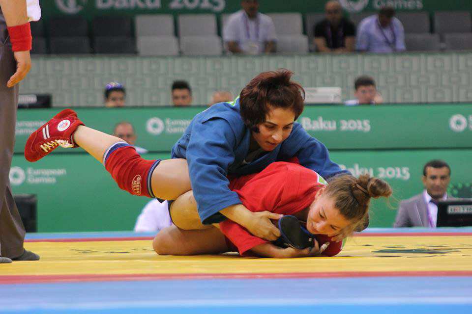 Baku 2015: Azerbaijani athlete wins sambo silver medal