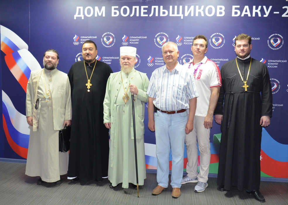 Архиепископ Бакинский и Азербайджанский дал высокую оценку Евроиграм (ФОТО)