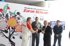 В НОК прошло чествование азербайджанских самбистов (ФОТО)