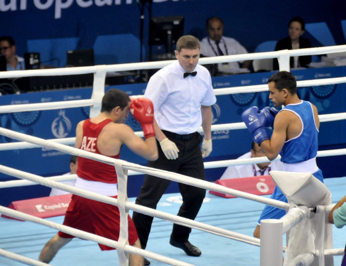 Азербайджанский спортсмен вышел в финал соревнований Евроигр по боксу