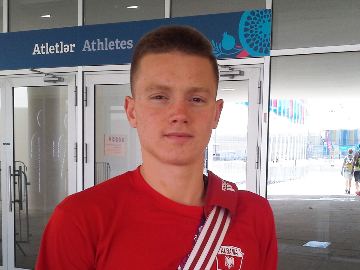European Games better than world championships, says Albanian swimmer