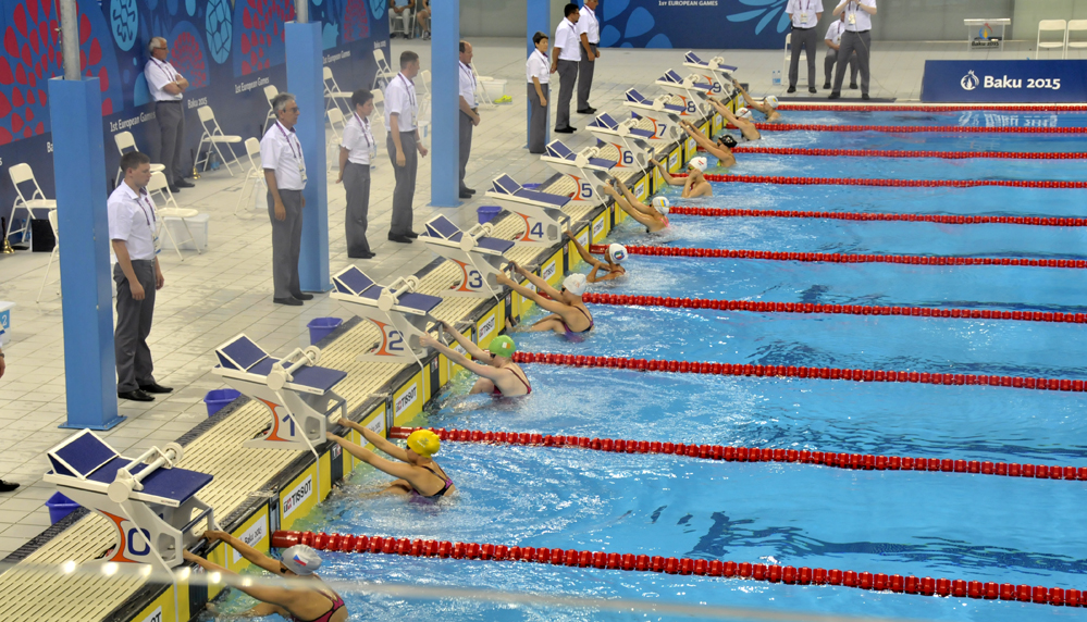 Day 2 of swimming events kicks off at Baku 2015