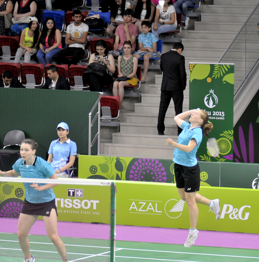 Badminton events continue at Baku 2015 (PHOTO)