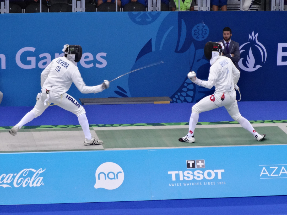 Fencing events continue at Baku 2015 (PHOTO)