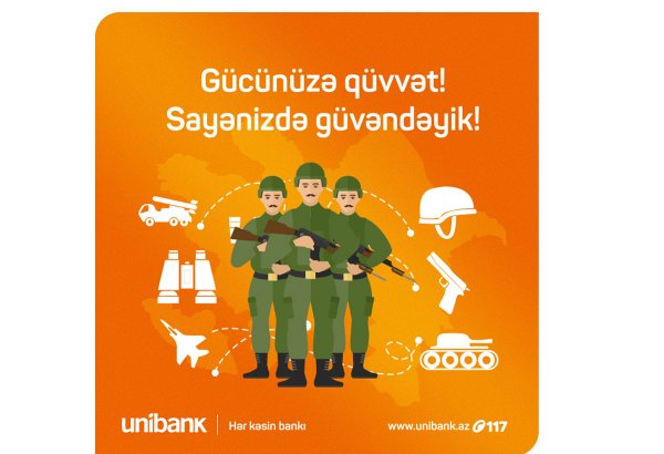 Unibank-dan hərbçilərə komissiyasız nağd kredit imkanı