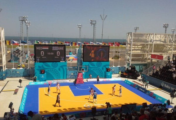 Azerbaijan’s basketball players advance to 1/4 finals at Baku 2015 (PHOTO)