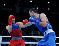 Вице-президент Фонда Гейдара Алиева Лейла Алиева и Арзу Алиева наблюдали за поединками азербайджанских боксеров (ФОТО)