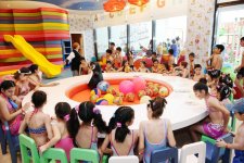 Вице-президент Фонда Гейдара Алиева Лейла Алиева приняла участие в празднестве для детей (ФОТО)