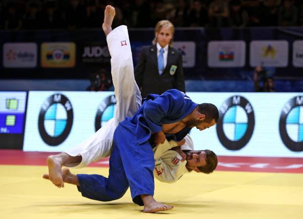 Another Azerbaijani judoka advances to 1/8 finals at Baku 2015