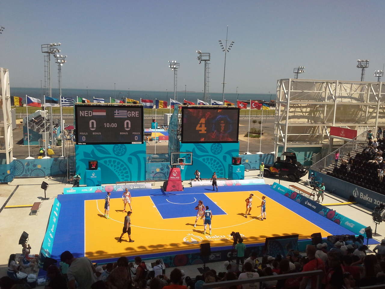 Azerbaijan’s basketball players advance to 1/4 finals at Baku 2015 (PHOTO)