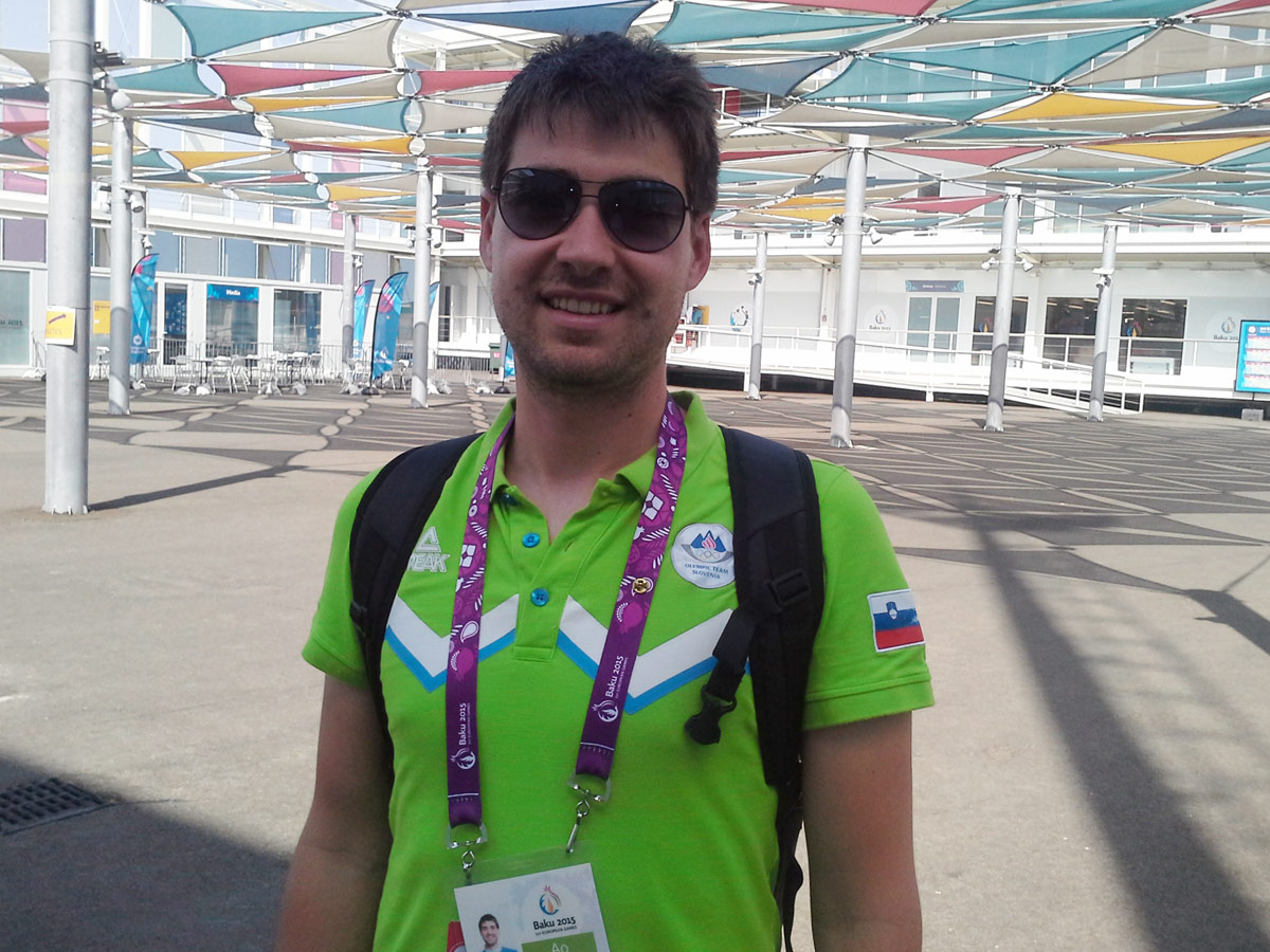 Первые Евроигры в Баку организованы на высоком уровне - представитель команды Словении