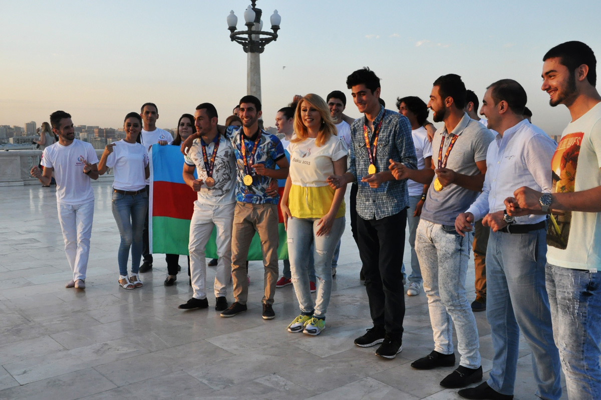 В Баку презентован клип, посвященный чемпионам Евроигр (ВИДЕО, ФОТО)