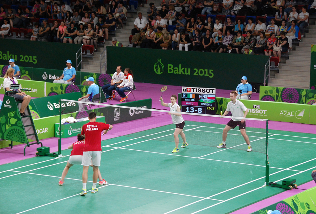 Quarterfinals in badminton kick off at Baku 2015 (PHOTO)