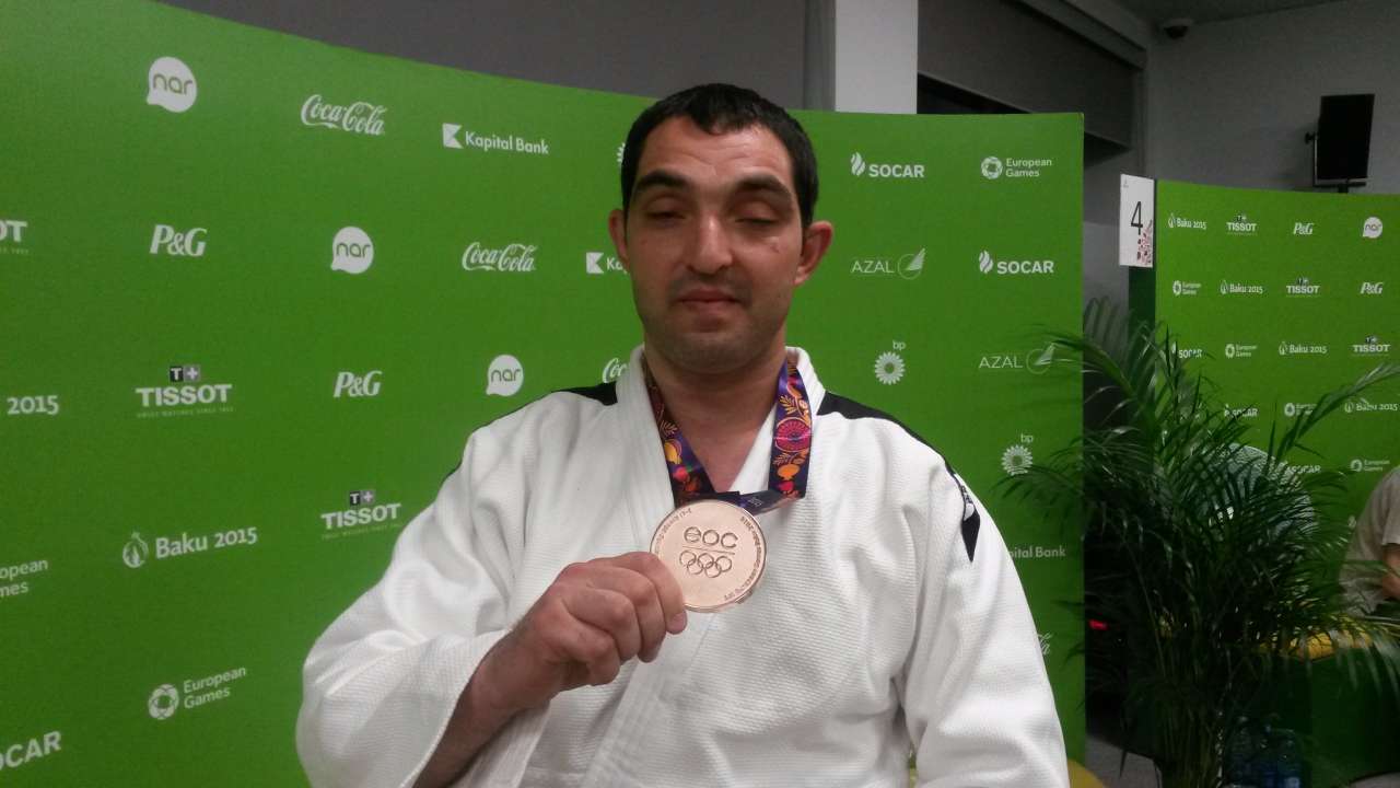 Bürünc medalçı Zakir Mislimov: Medal qazandığıma çox sevinirəm