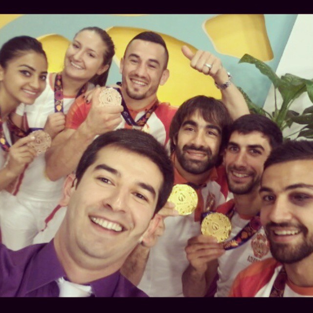 Азербайджанские звезды и медалисты Евроигр (ФОТО)