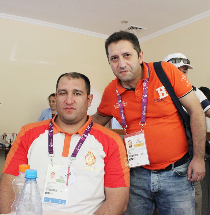 Milli Olimpiya Komitəsində Avropa Oyunlarının qalibləri ilə görüş keçirilib (FOTO)
