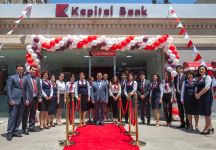 "Kapital Bank"ın yeni konsepsiyalı ilk filialı (FOTO)