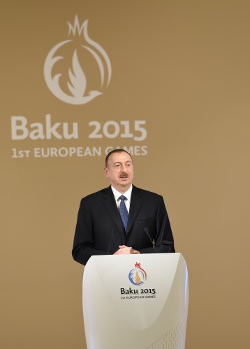 Mehriban Aliyeva awarded with “Heydar Aliyev” order for big contribution to organization of Baku 2015