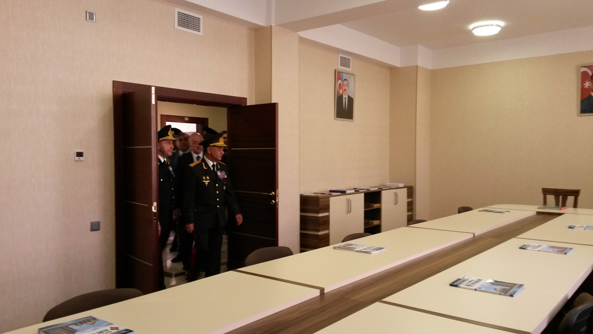 DİN-nin Polis Akademiyasının yeni yataqxana korpusu istifadəyə verilib (FOTO)