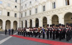 Президент Азербайджана провел встречу с премьер-министром Италии (ФОТО)