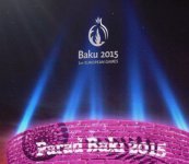 Bakıda birinci Avropa Oyunlarına həsr edilən parad və konsert keçirildi (ƏLAVƏ OLUNUB) (FOTO)