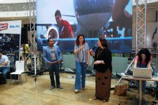 В Баку прошла автограф-сессия медалистов Евроигр (ФОТО)