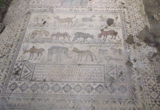 В Турции обнаружили мозаику с текстами Библии (ФОТО)